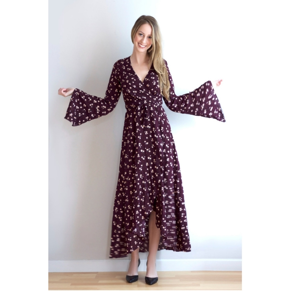 It's a Wrap! Wrap Dress From Happy Yellow Dress